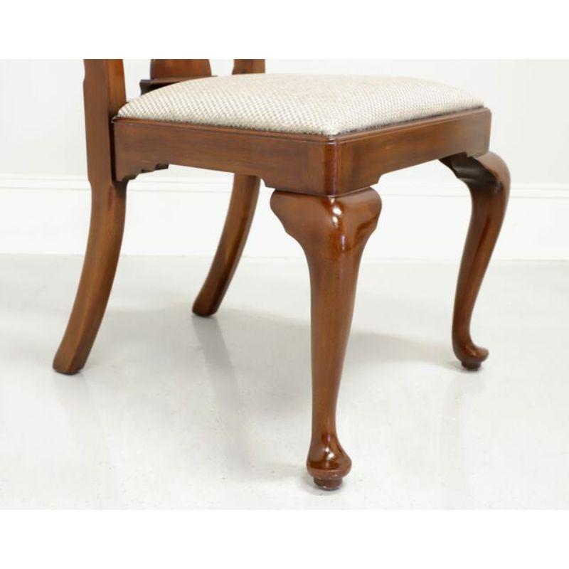 HENKEL HARRIS 110 29 Solid Mahogany Queen Anne Dining Side Chair - Pair A 4