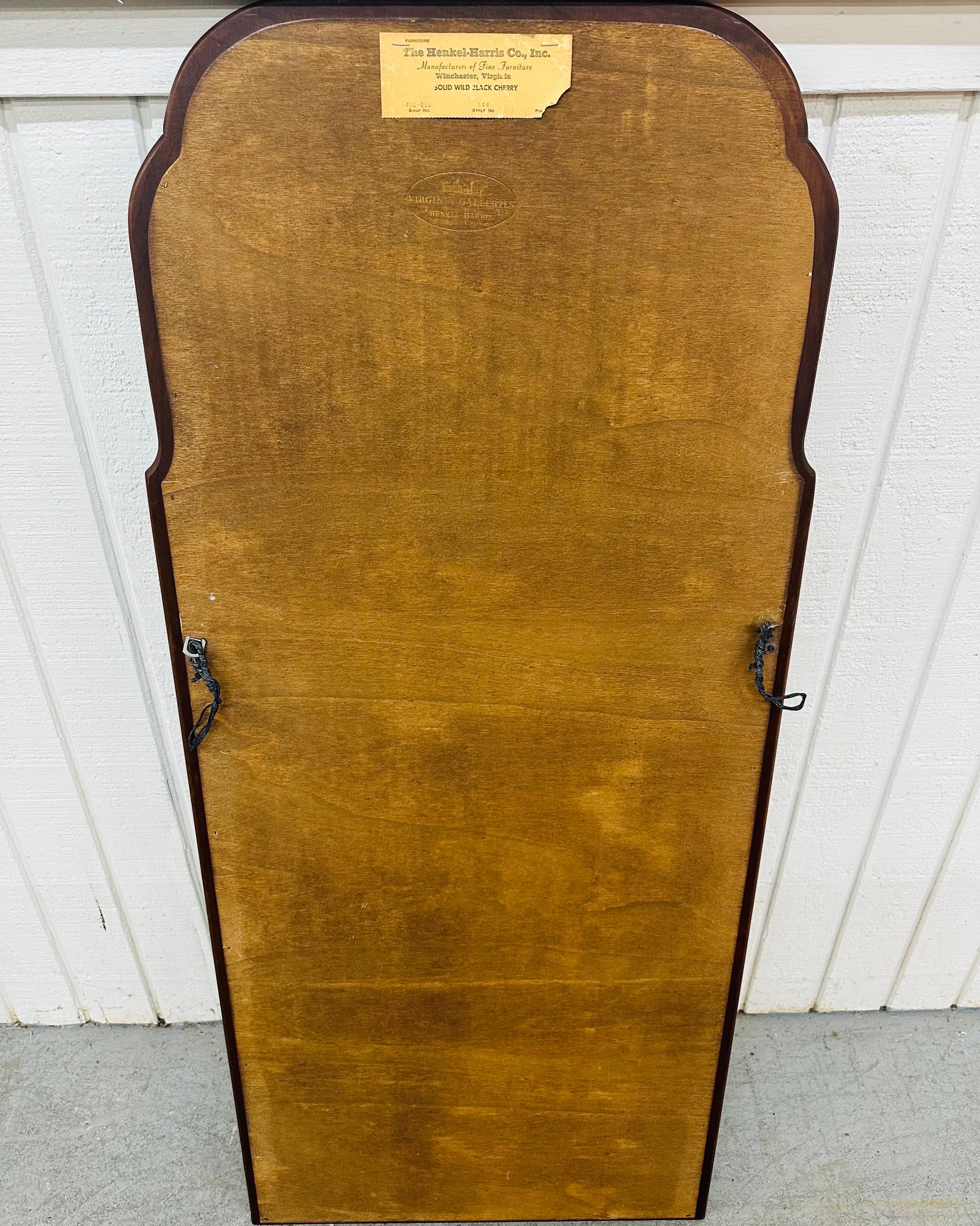 American Vintage Henkel Harris Cherry Wood Mirrors - Set of 2