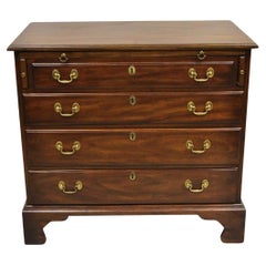 Vintage Henkel Harris Chippendale Style Mahogany 4 Drawer Server Bachelor Chest