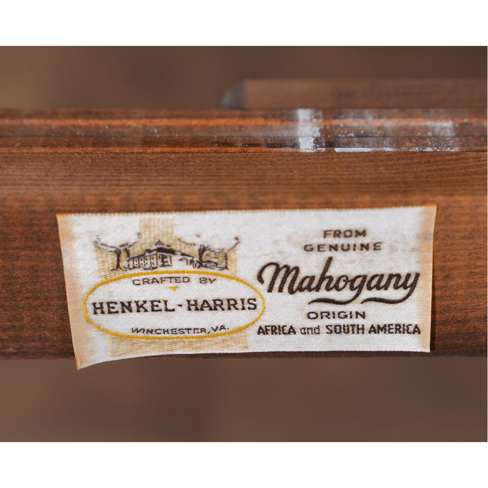 North American Vintage Henkel Harris Dining Table For Sale