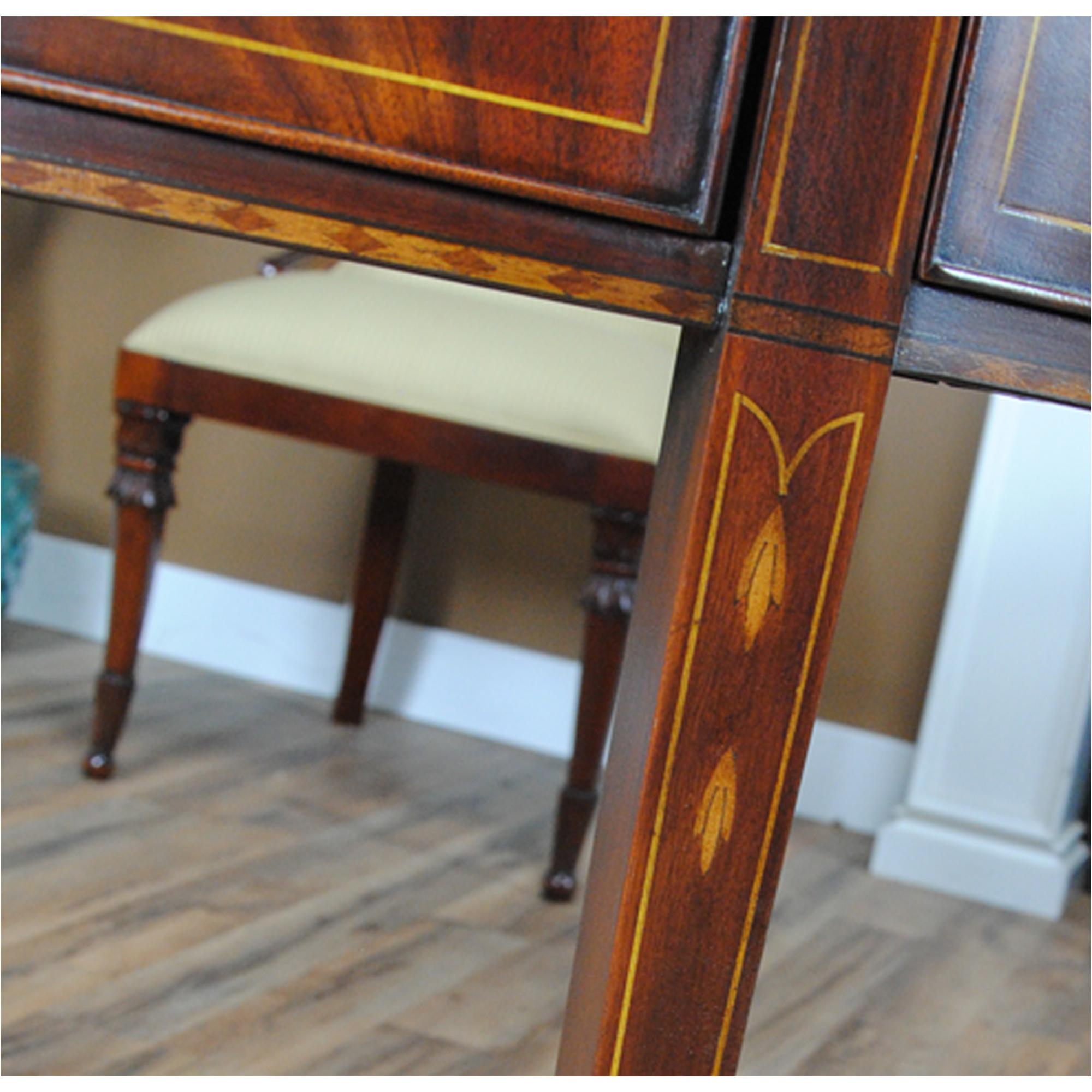 Hepplewhite Vintage Henkel Harris Inlaid Sideboard