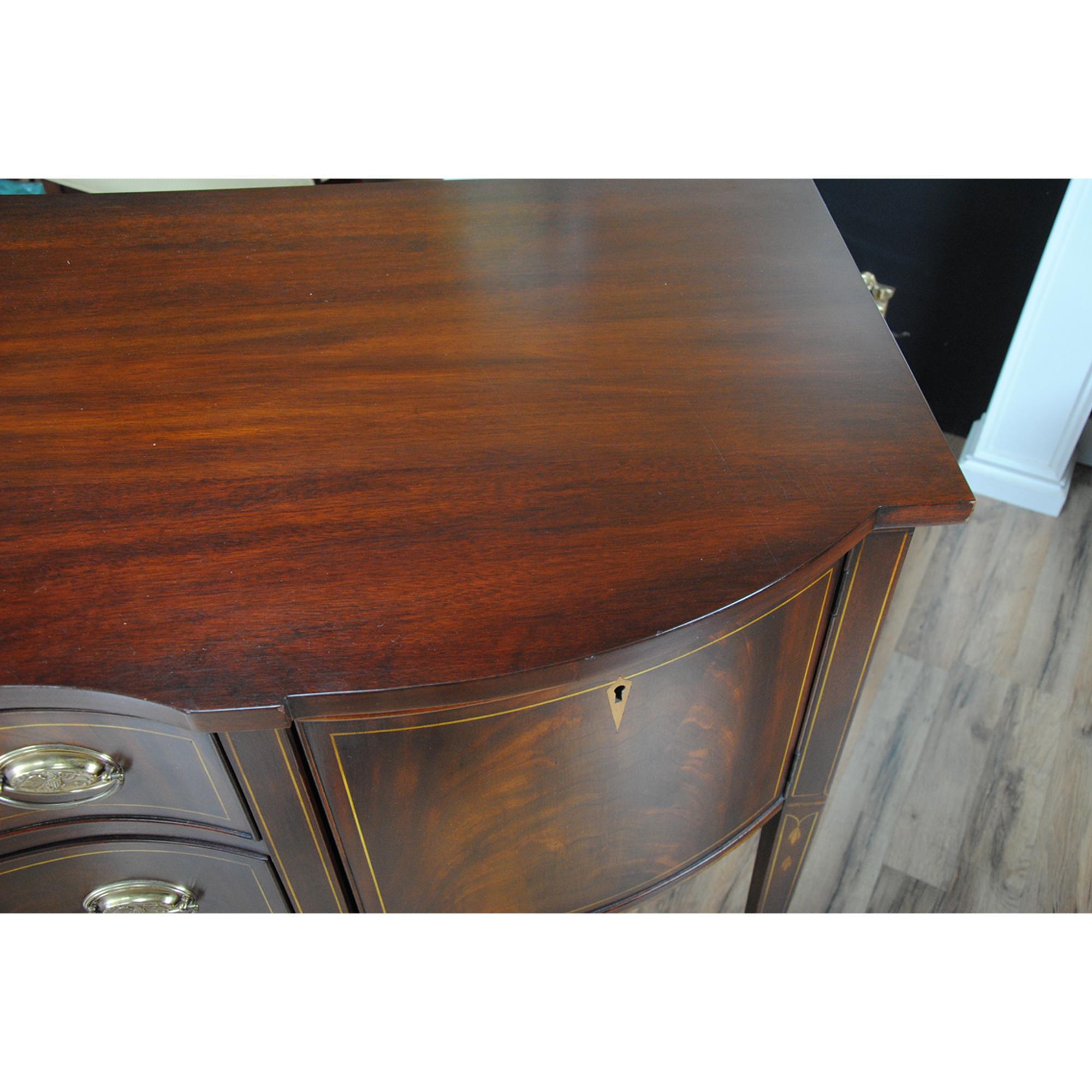 Inlay Vintage Henkel Harris Inlaid Sideboard