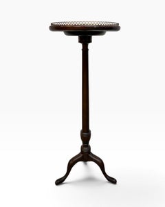 Vintage Henkel Harris Mahogany Queen Anne Pedestal