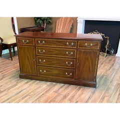 Vintage Henkel Harris Two Piece China Closet