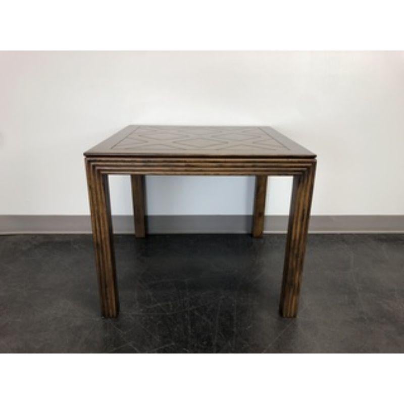 HENREDON Artefacts Campaign Style Square Accent Table 3