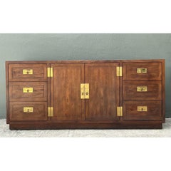 Vintage Henredon Campaign Credenza