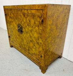 Vintage Henredon Faux Tortoise Shell Commode