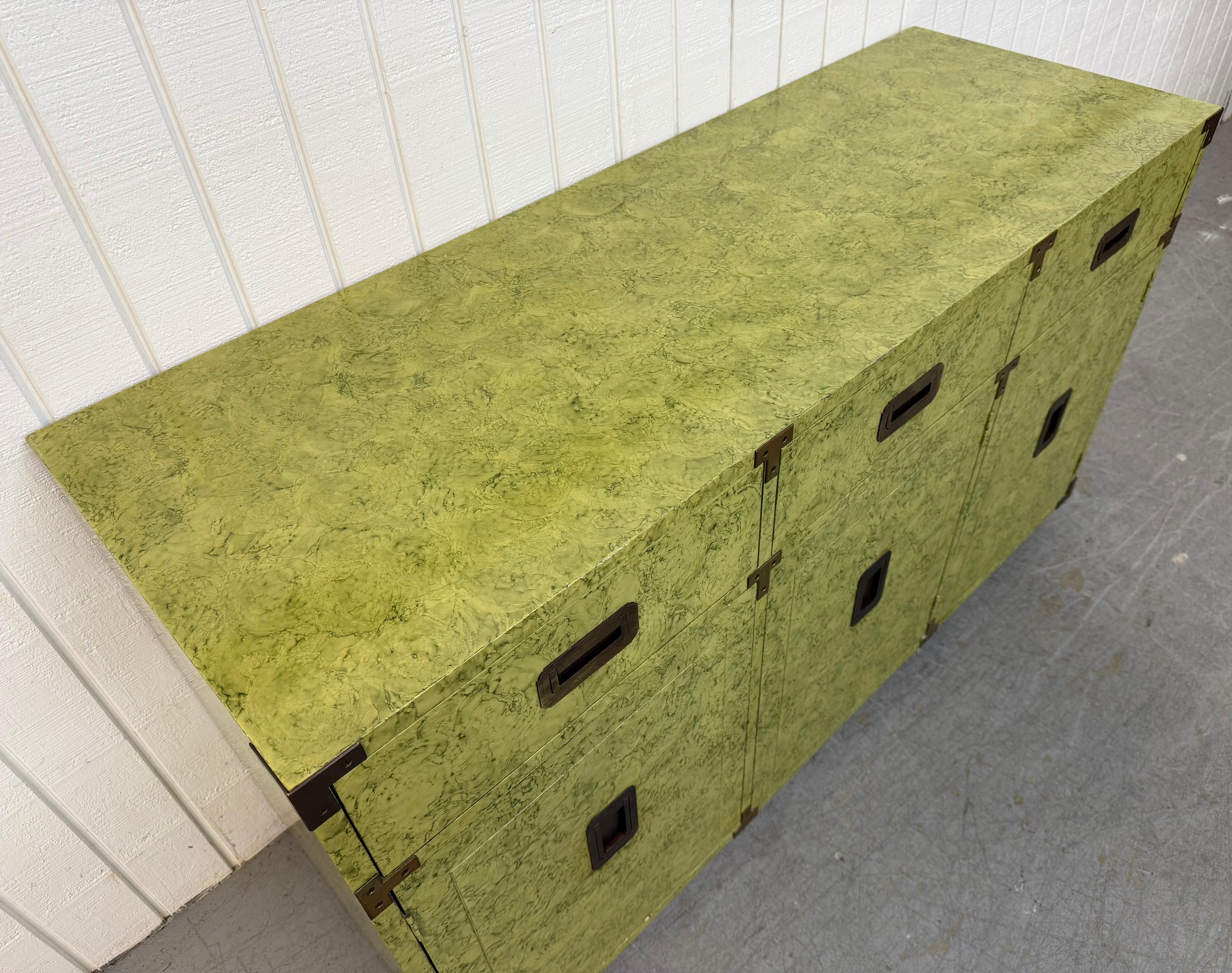 Americano Vintage Henredon Greene & Greene Greene & Greene Campaigner Sideboard in vendita
