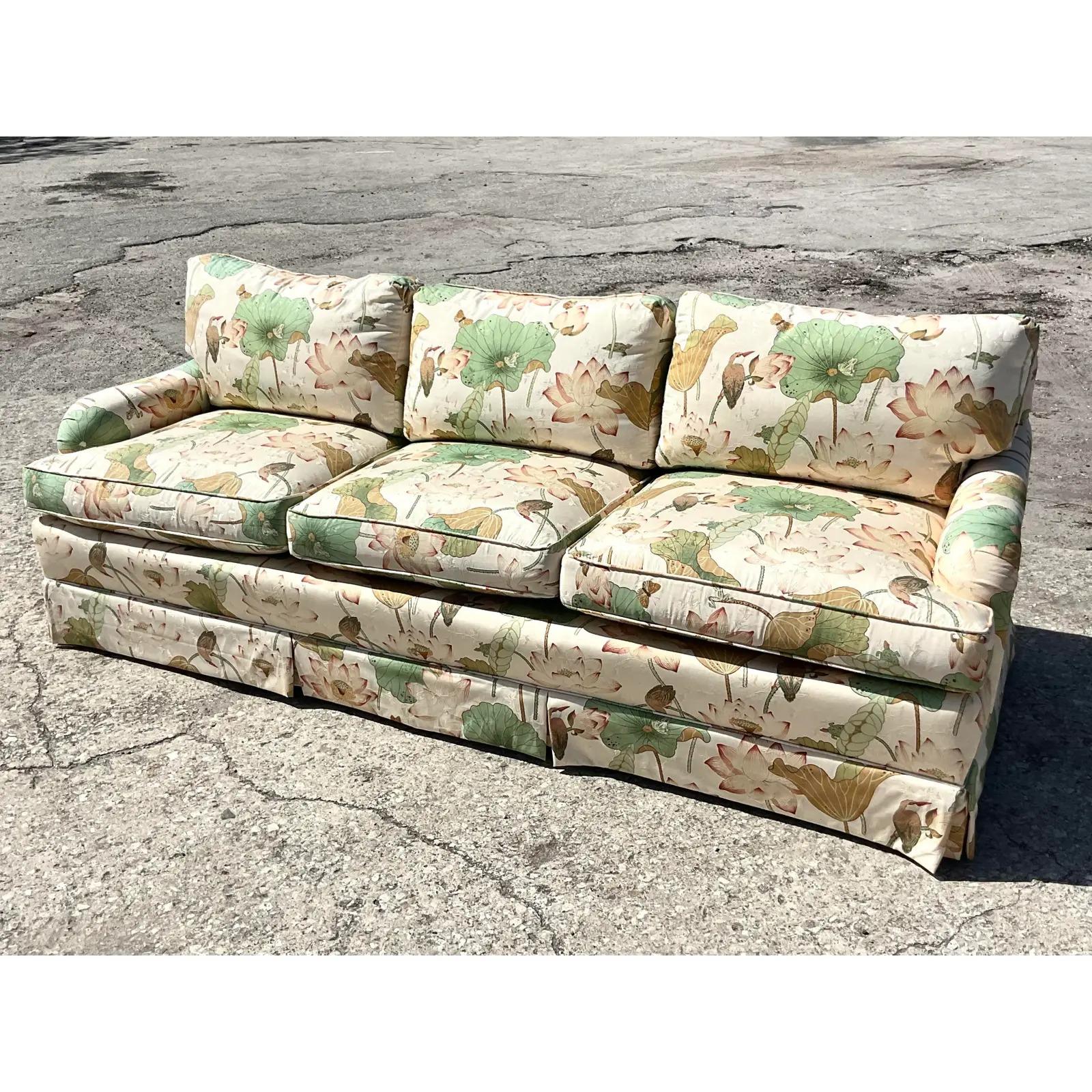 vintage henredon sofa