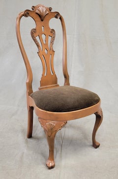 Vintage Henredon "Rittenhouse Square" Chippendale Style Dining Chairs, Set of 6