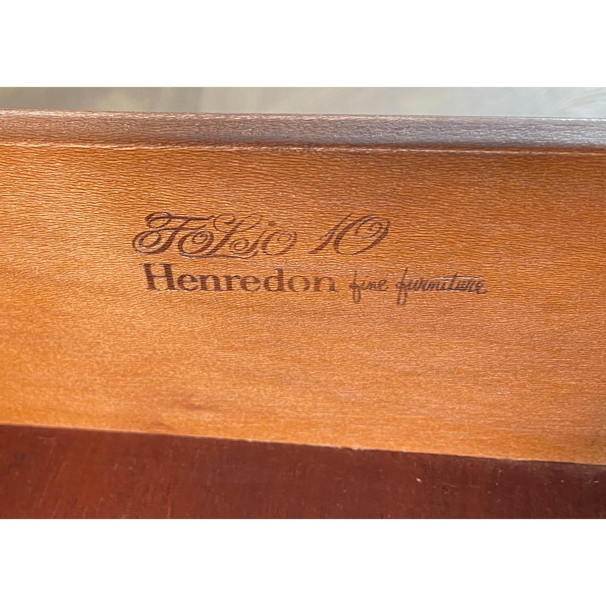Vintage Henredon Secretary Desk For Sale 4
