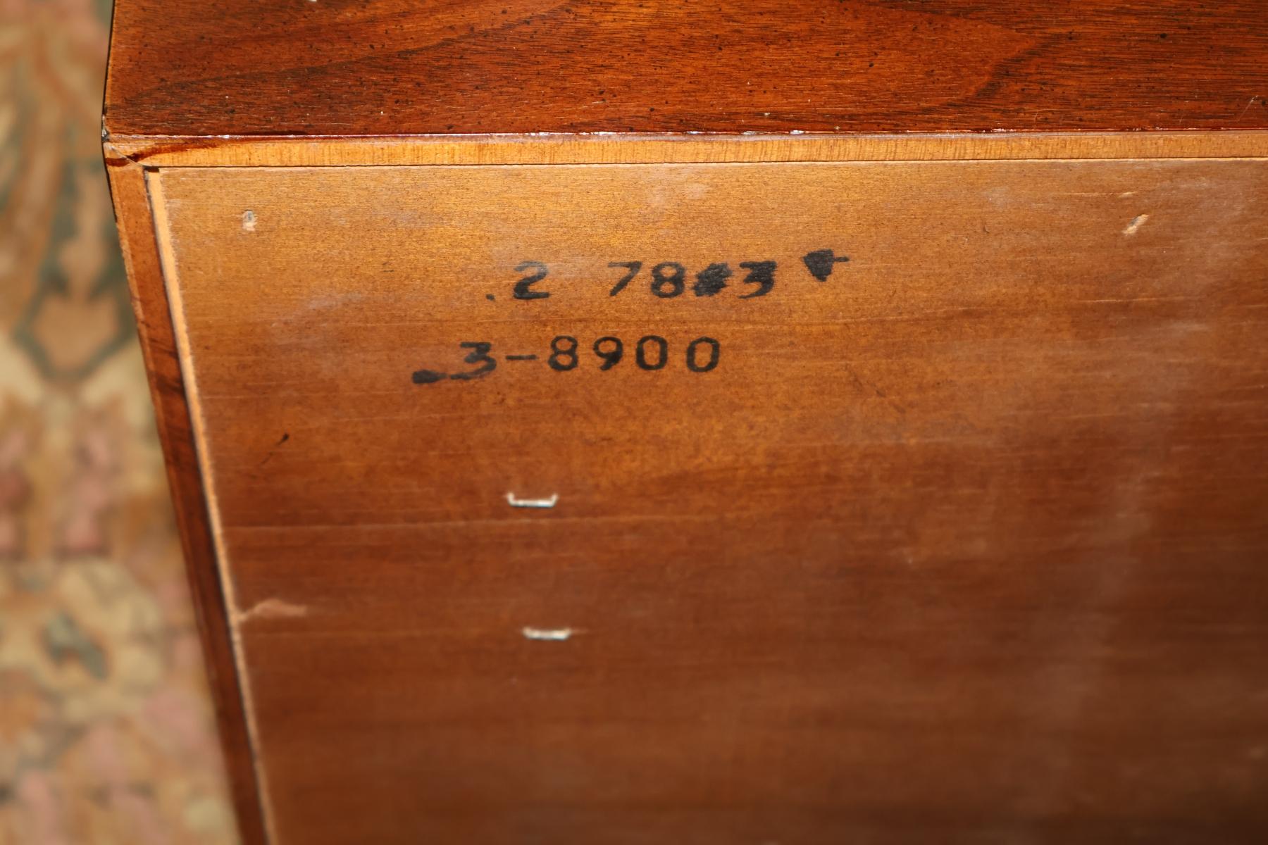 Vintage Henredon Tansu Asian Campaign Style Chest of Drawers Dresser For Sale 8