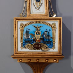 Vintage Henry Ford Museum Reproduction of Aaron Willard Mahogany Banjo Clock