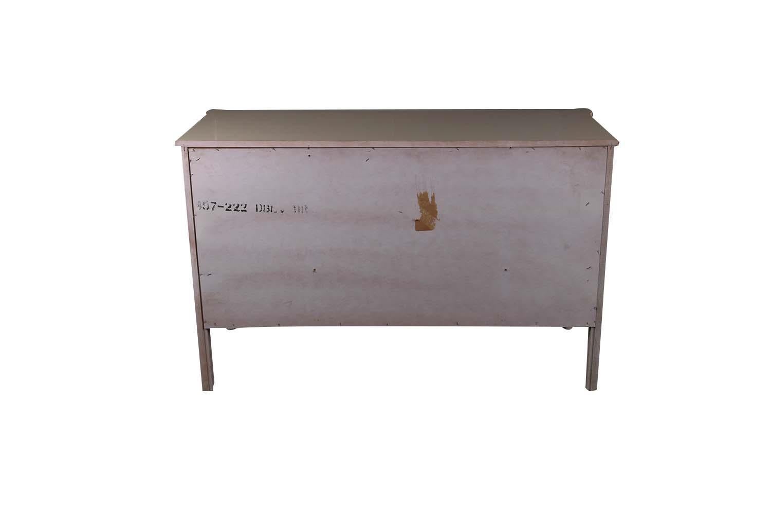 Mid-20th Century Vintage Henry Link Faux Bamboo Dresser For Sale