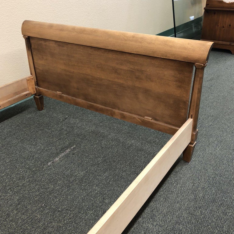 Vintage Herald Furniture Hand Painted Twin Bed For Sale at 1stDibs