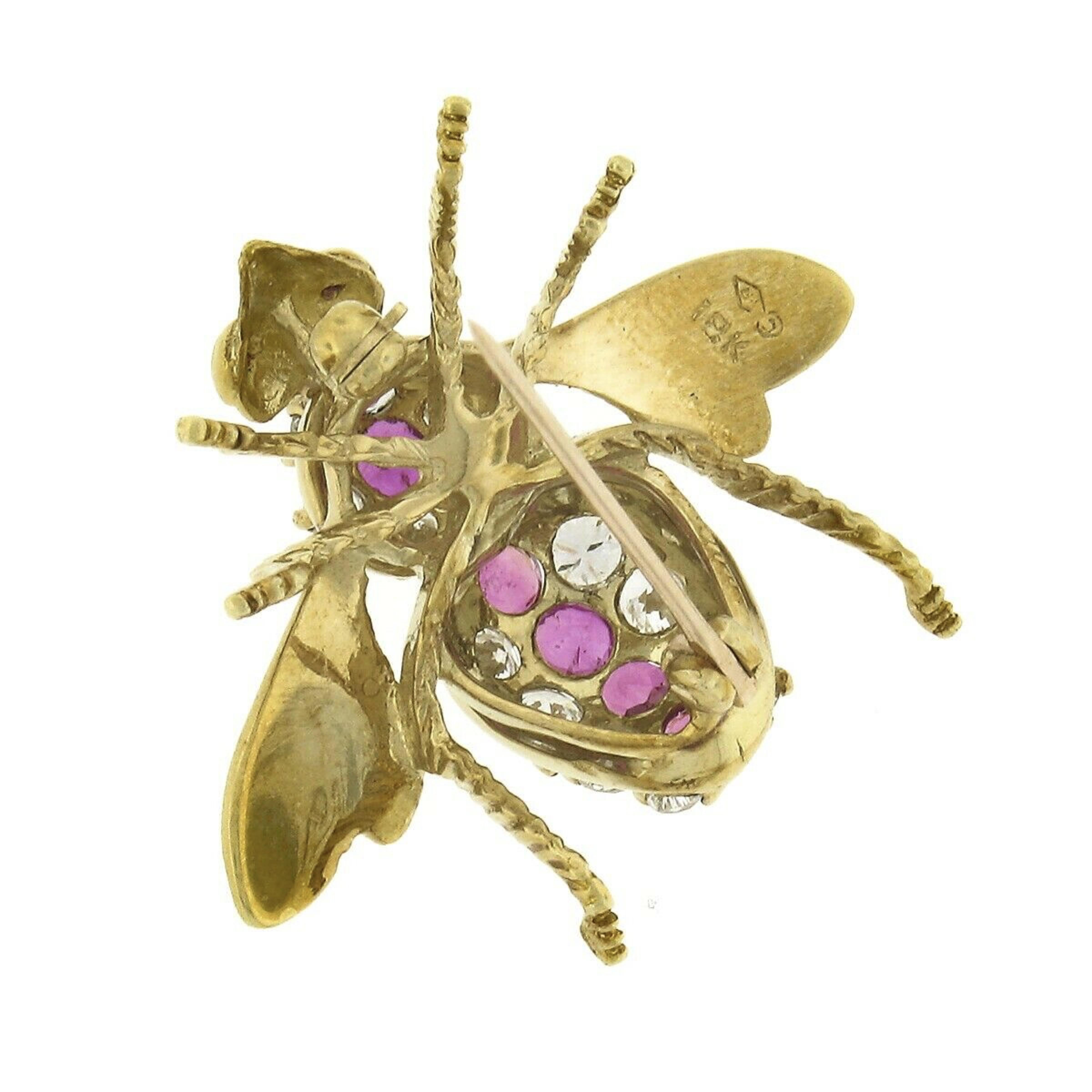 fly brooch pin