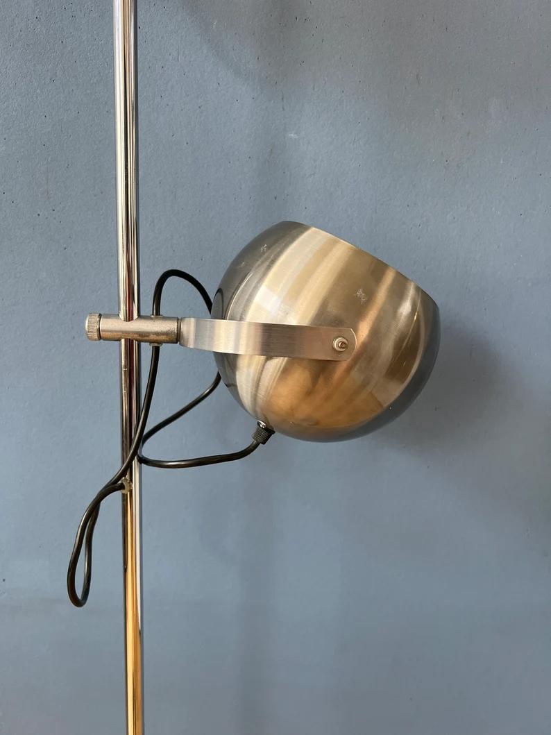 Vintage Herda Eyeball Floorlamp Space Age Lamp Mid Century Lamp, 1970s For Sale 3