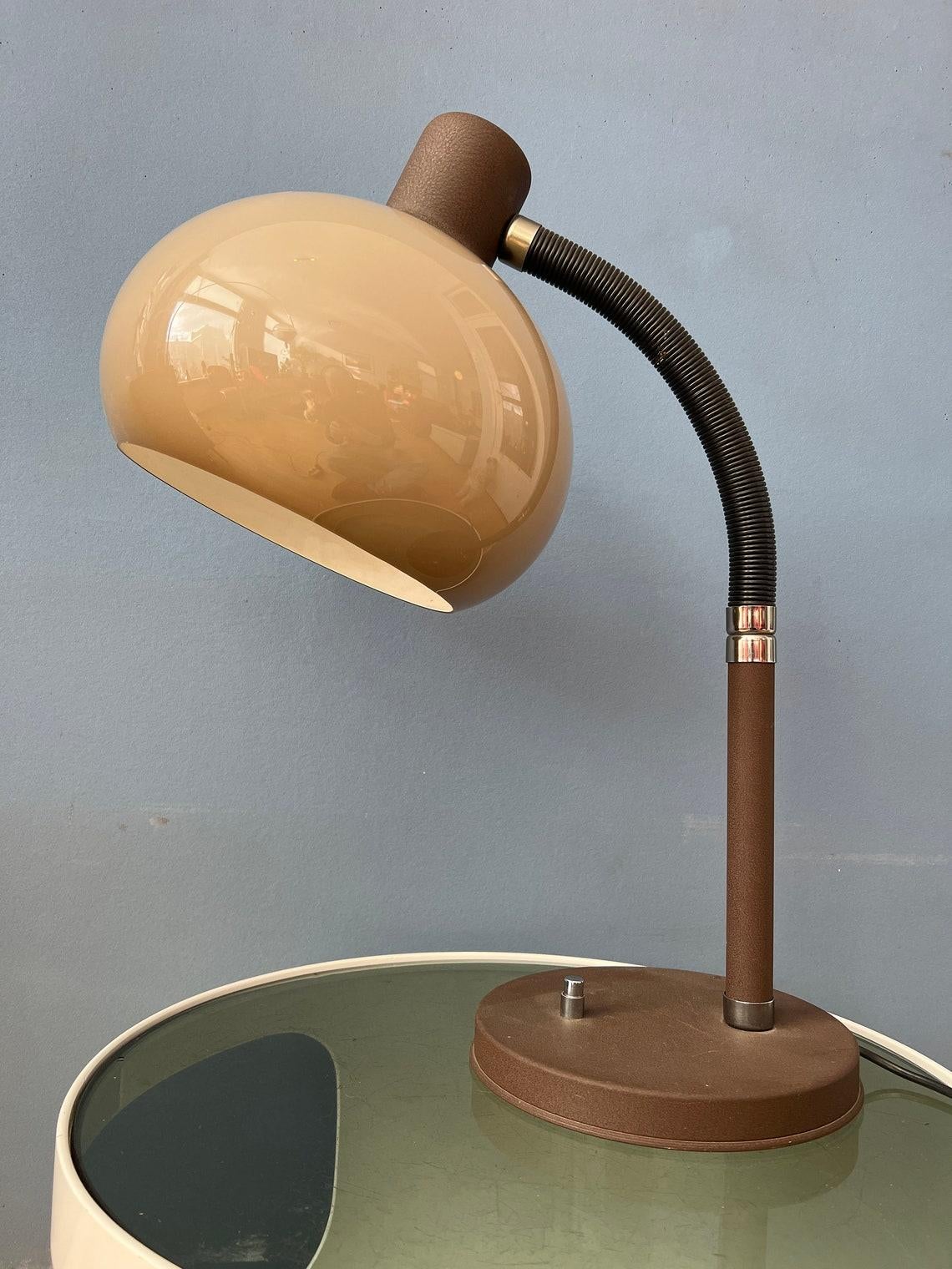 Métal Lampe de table champignon de l'ère spatiale Herda, 1970 en vente