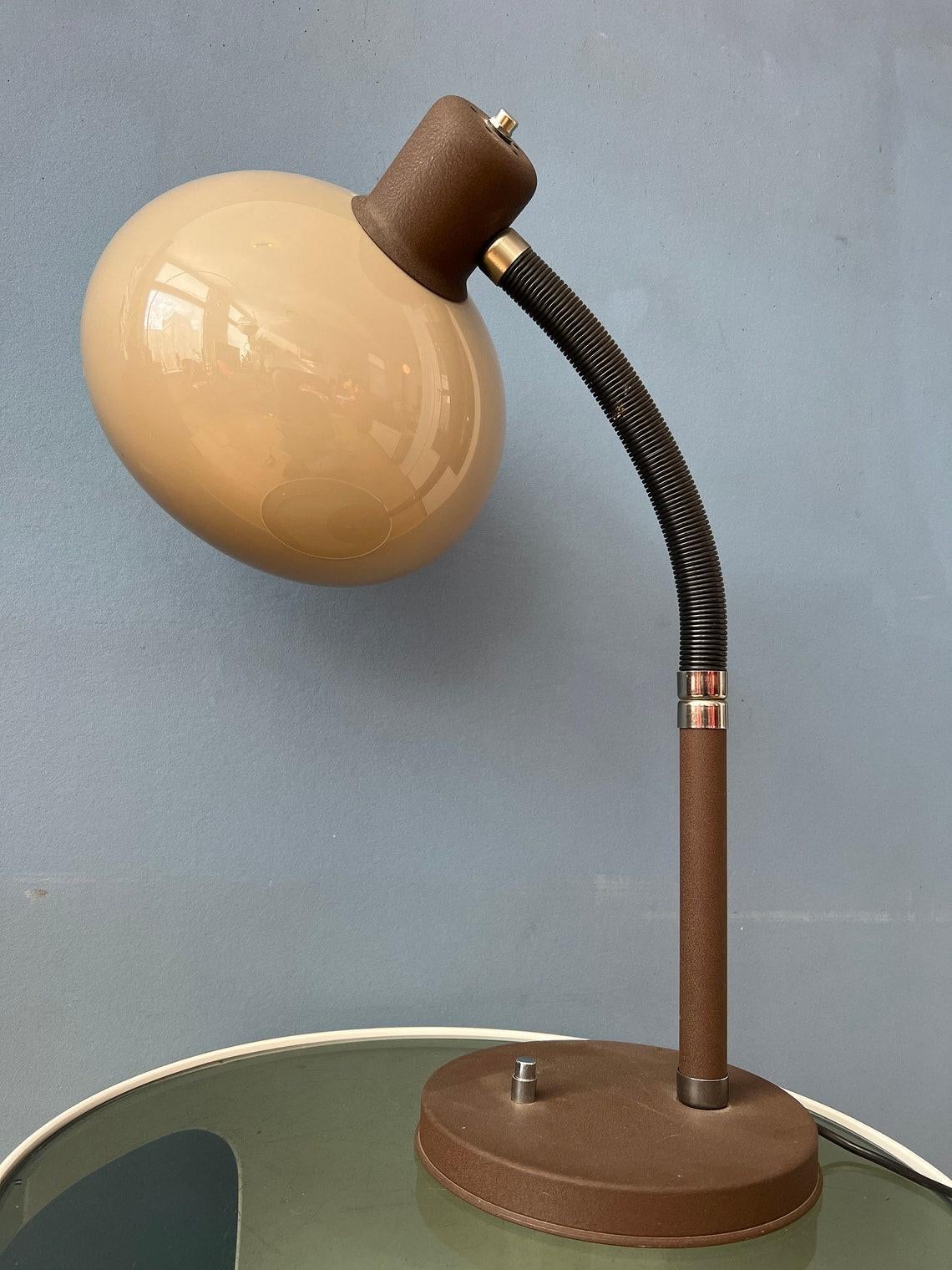 Vintage Herda Space Age Mushroom Table Lamp, 1970s For Sale 2