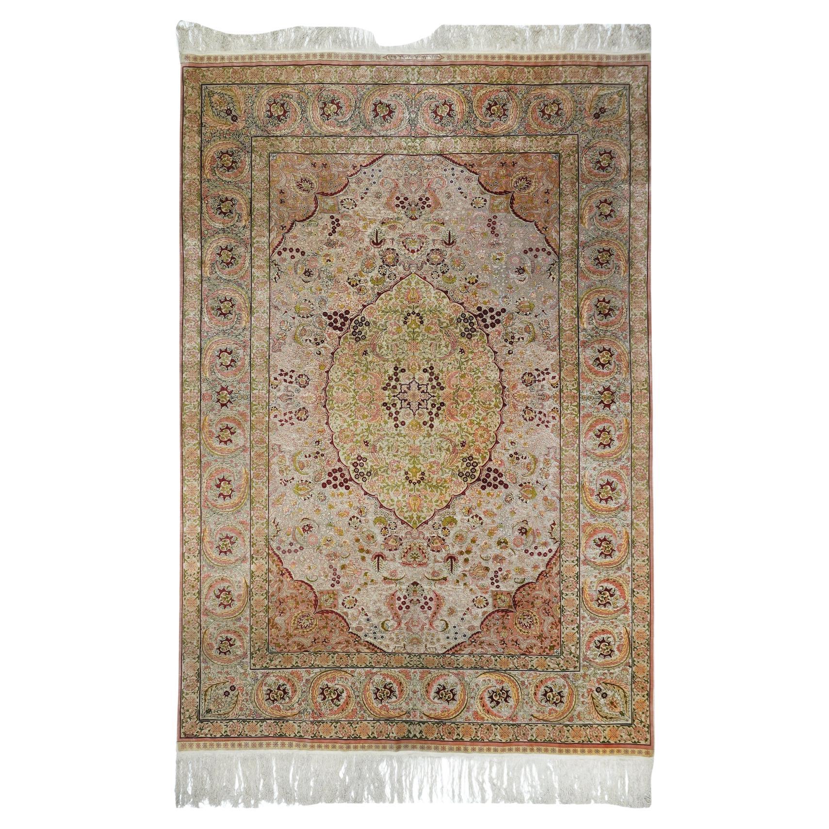 Vintage Hereke Rug 6'11'' x 10'3''