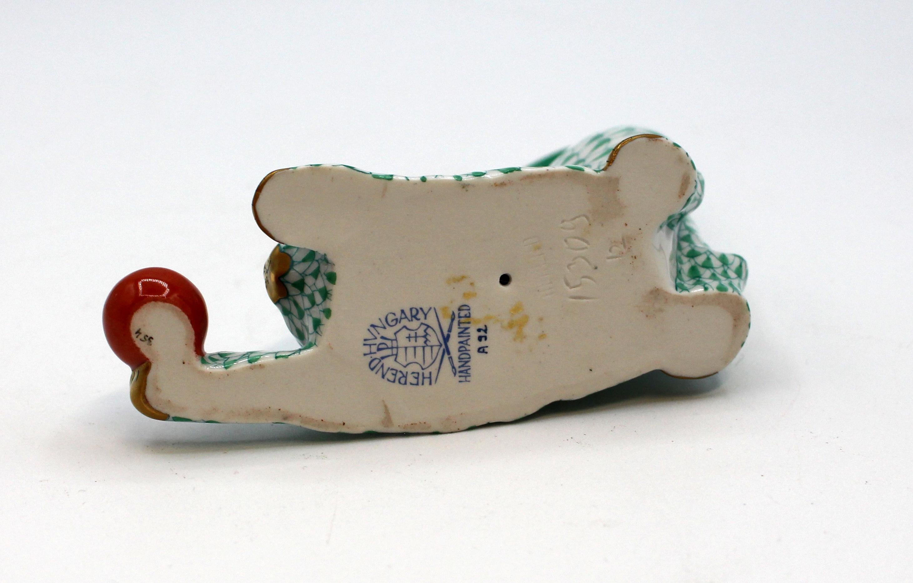 Vintage Herend Cat For Sale at 1stDibs