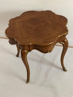 Vintage Heritage Round Coffee Table, Oak Wood, 1960s USA Design