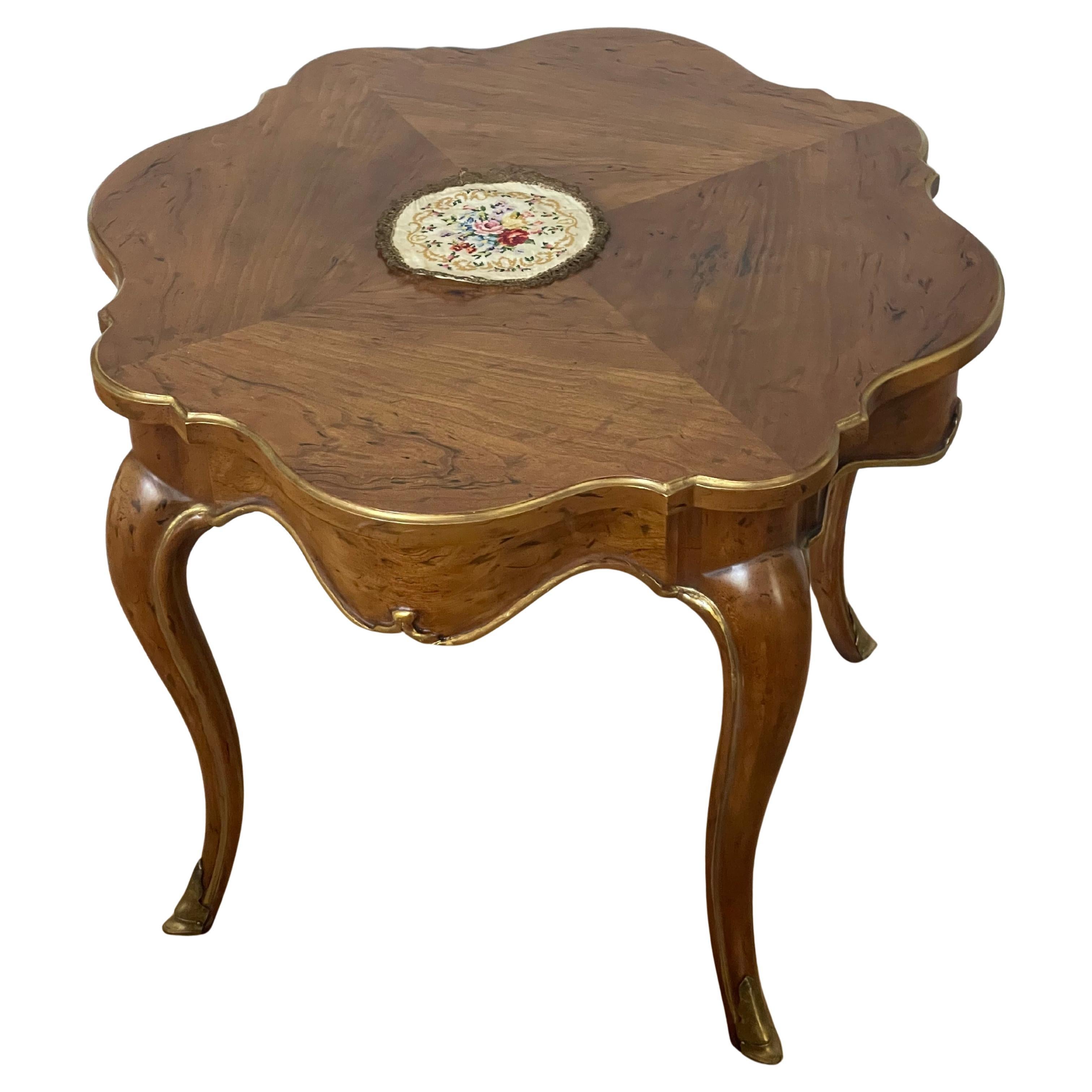 Vintage Heritage Round Festooned Coffee Table