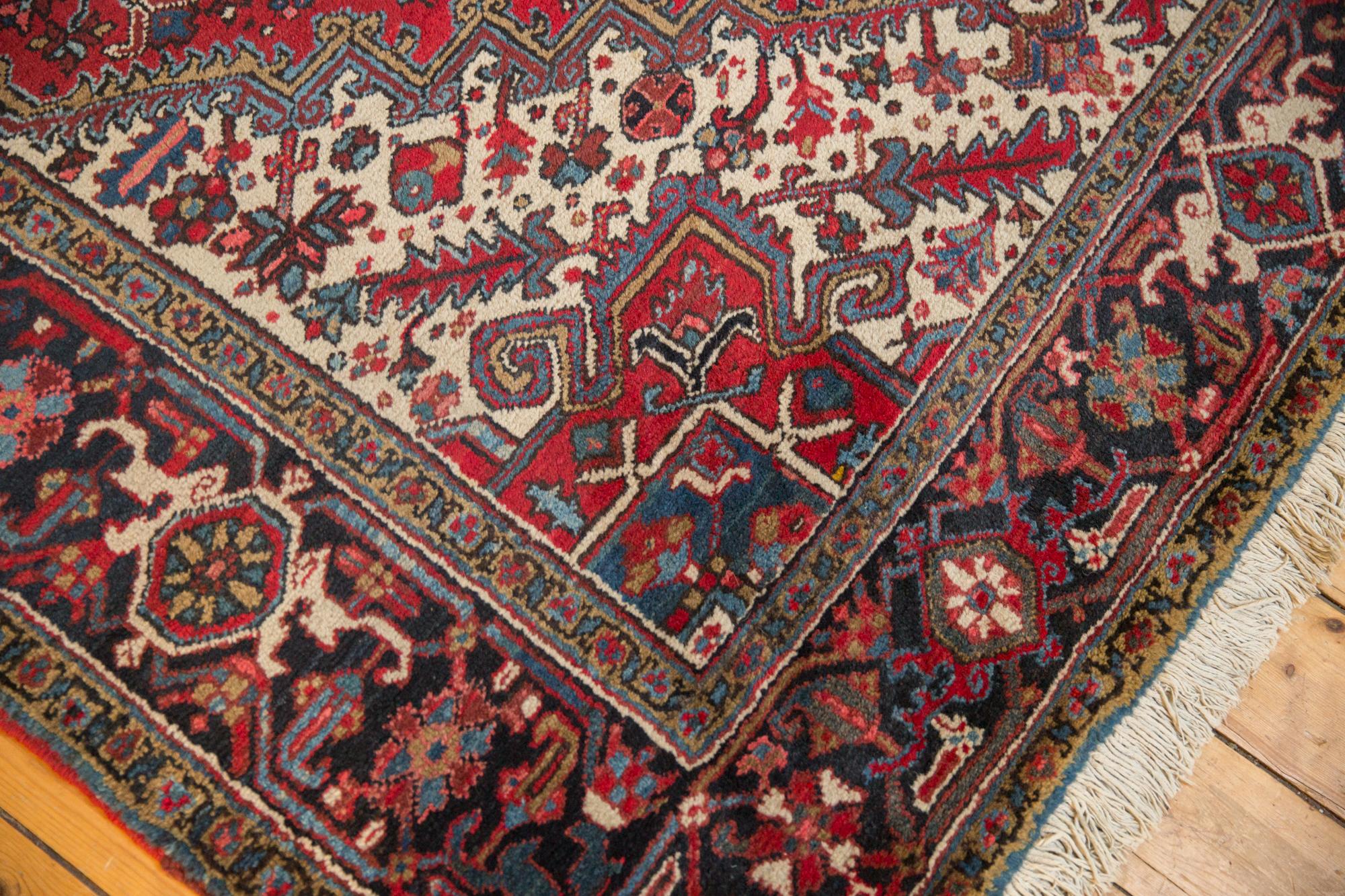 Vintage Heriz Carpet For Sale 3