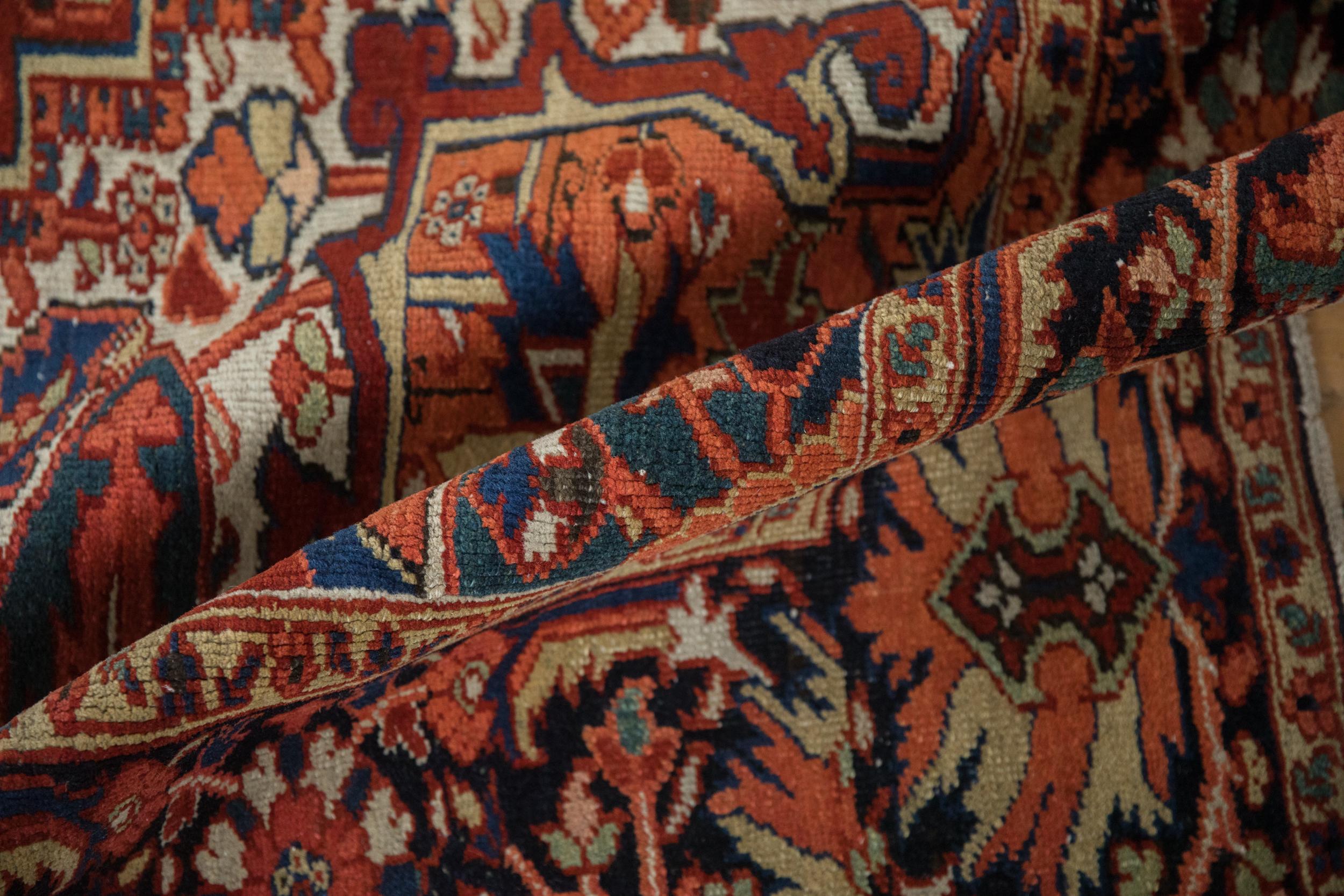 Vintage Heriz Carpet For Sale 4