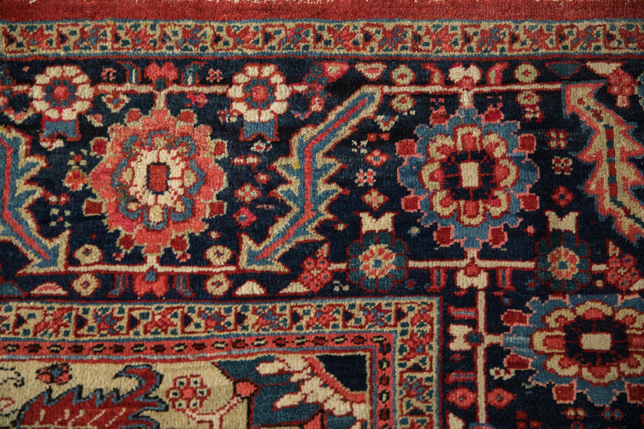 Heriz Serapi Vintage Heriz Carpet For Sale