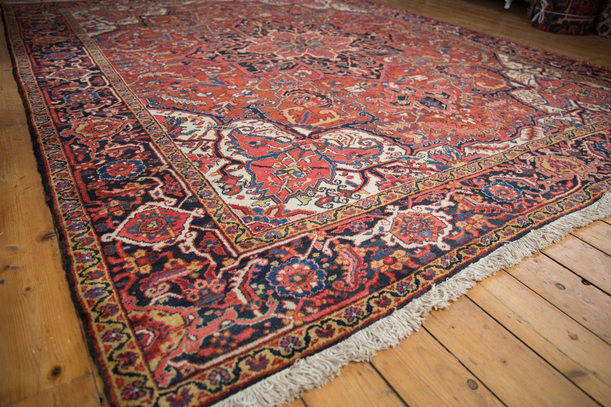 Vintage-Teppich in Heriz (Heriz Serapi) im Angebot