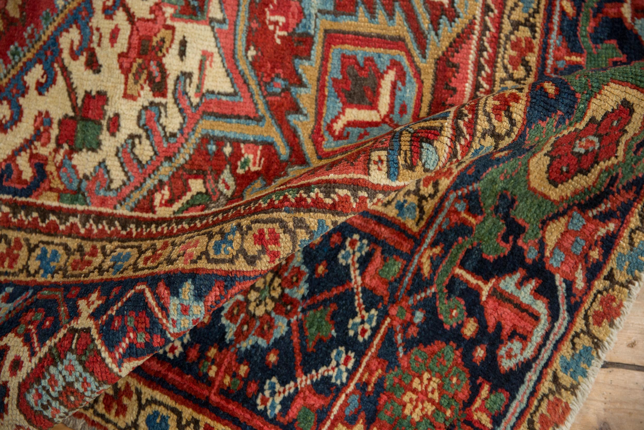 Wool Vintage Heriz Carpet For Sale