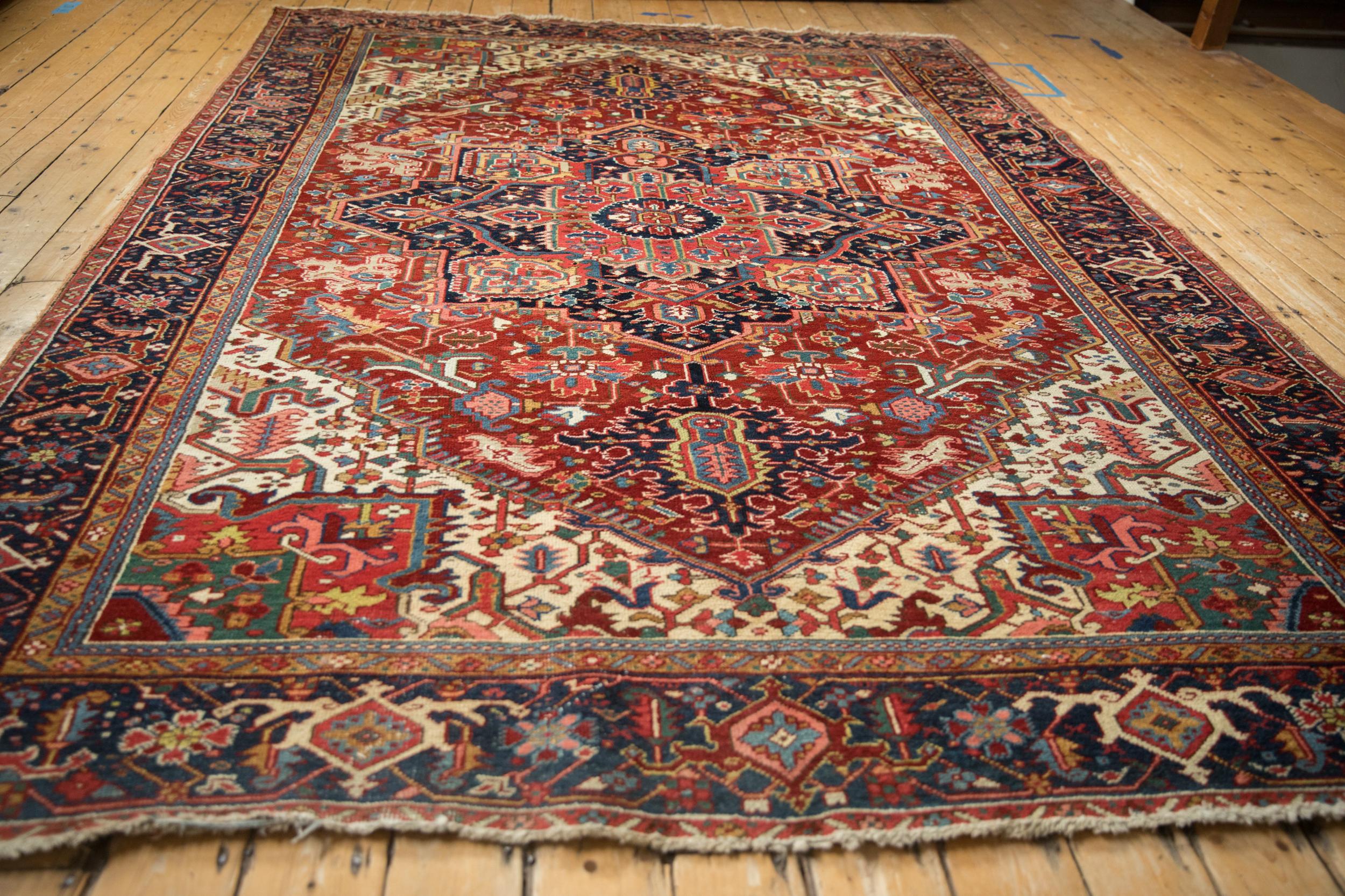 Vintage-Teppich in Heriz im Angebot 1