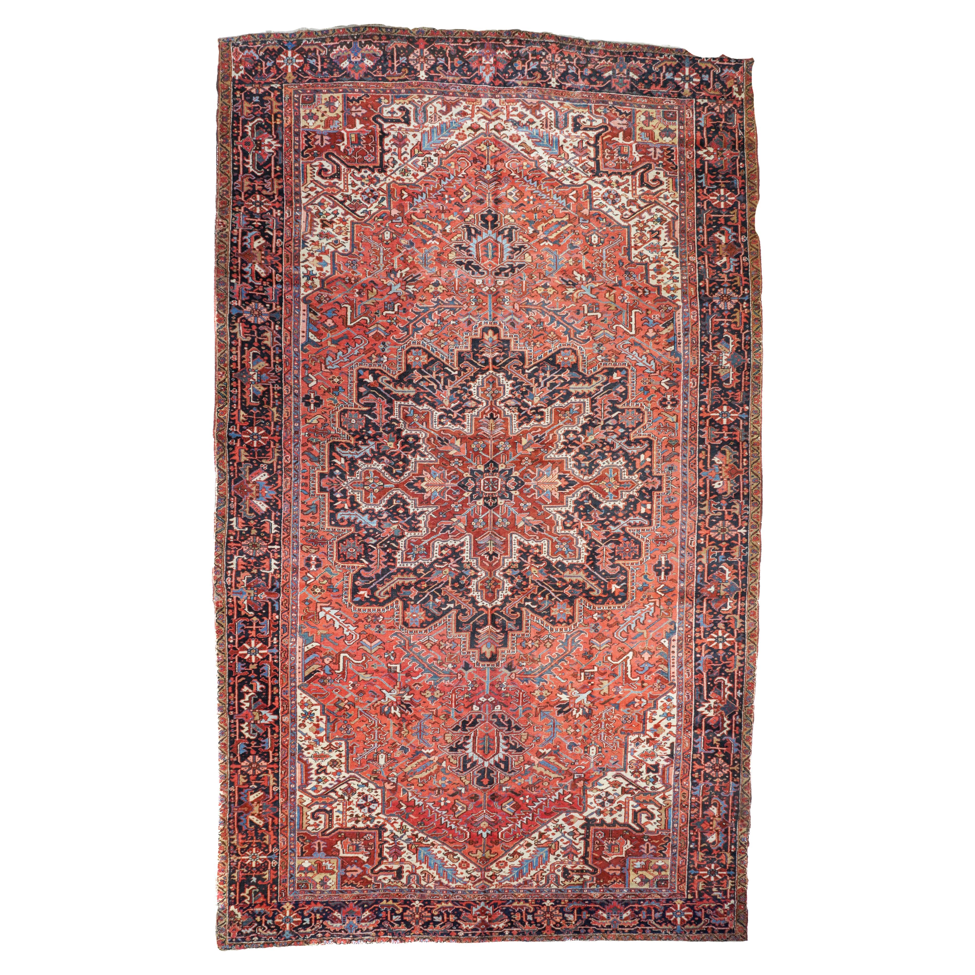 Tappeto Vintage Heriz 10'0'' x 17'11''