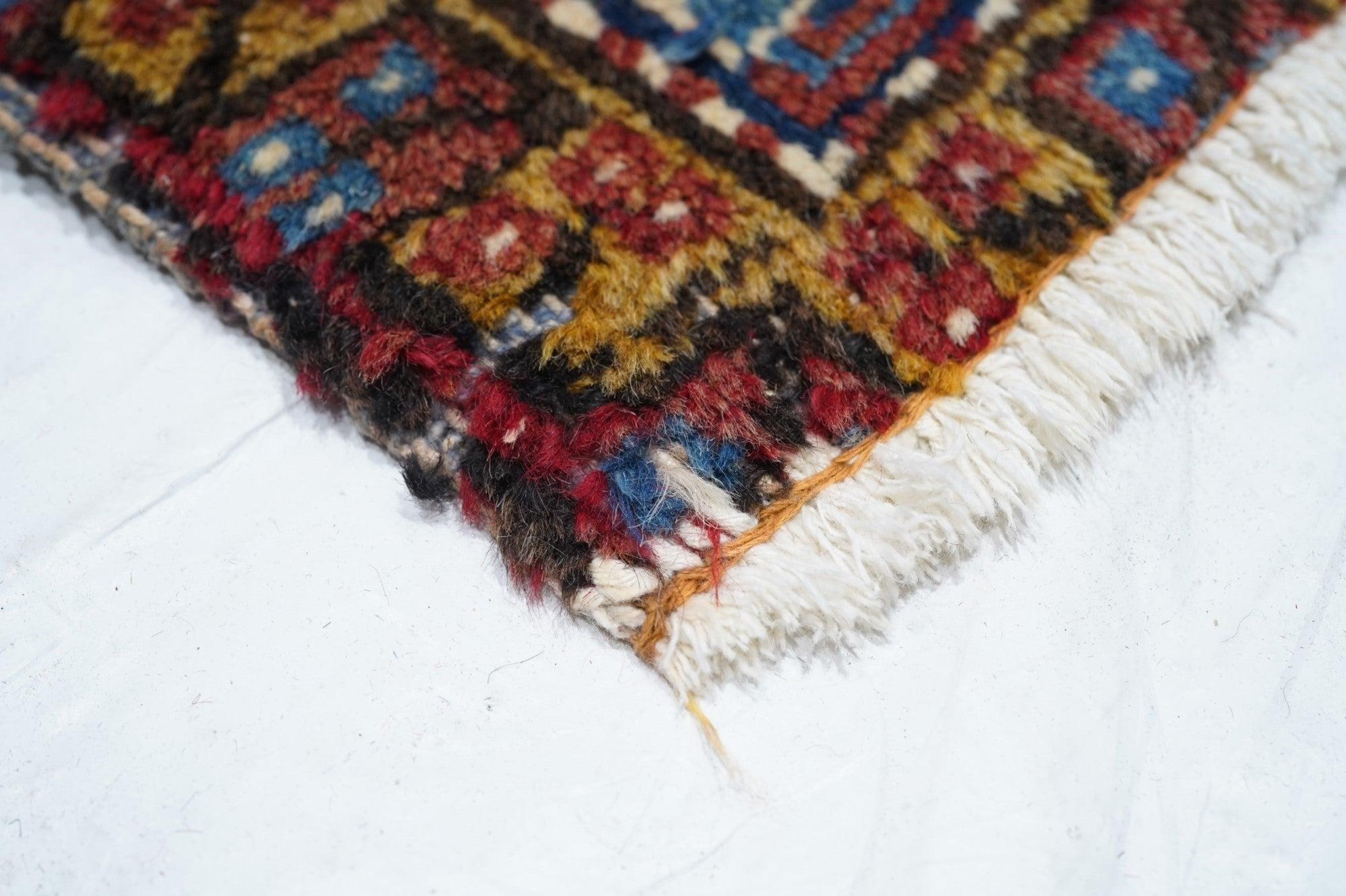 Persian Vintage Heriz Rug 6'11'' x 7'6'' For Sale