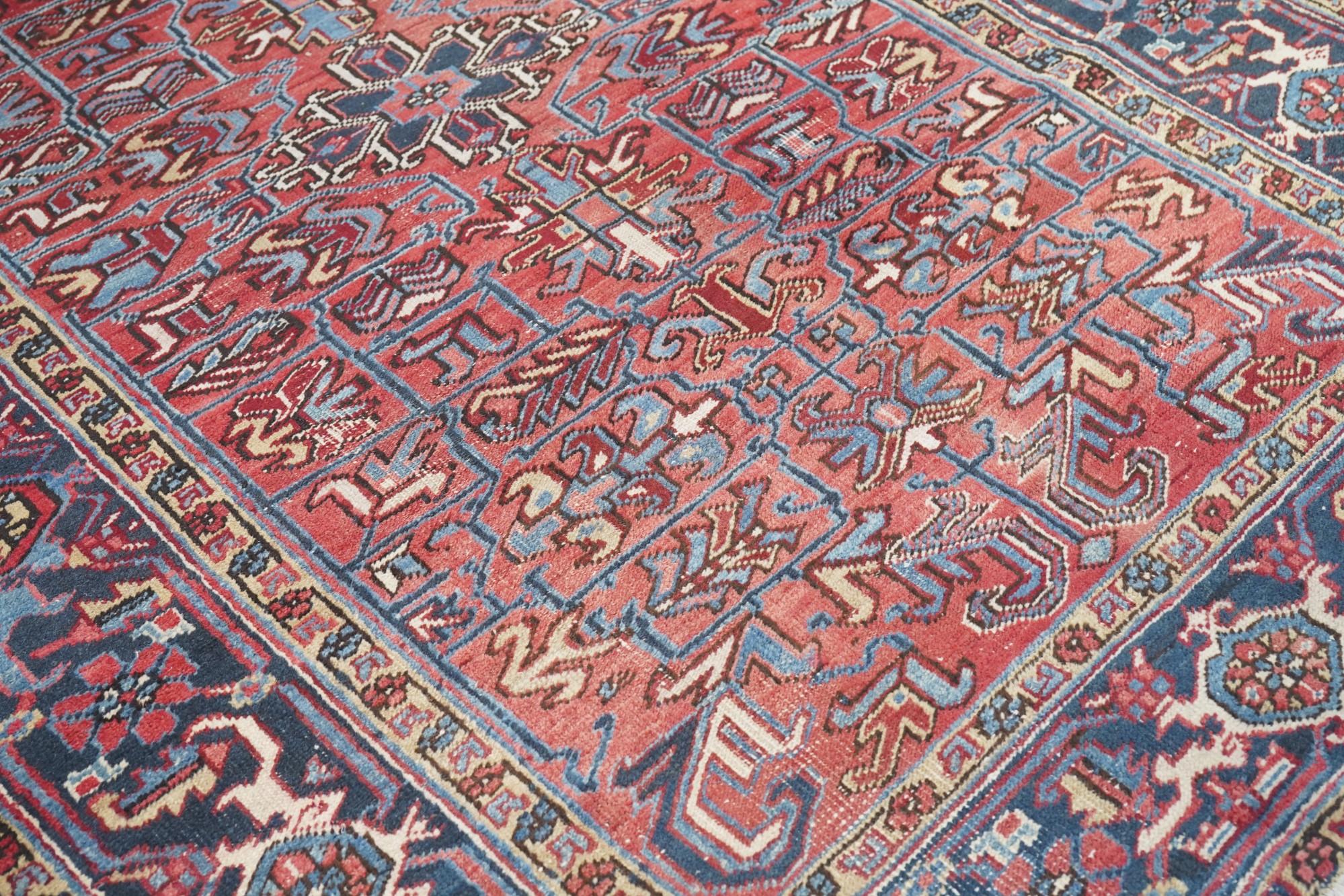 Laine Tapis Heriz vintage en vente