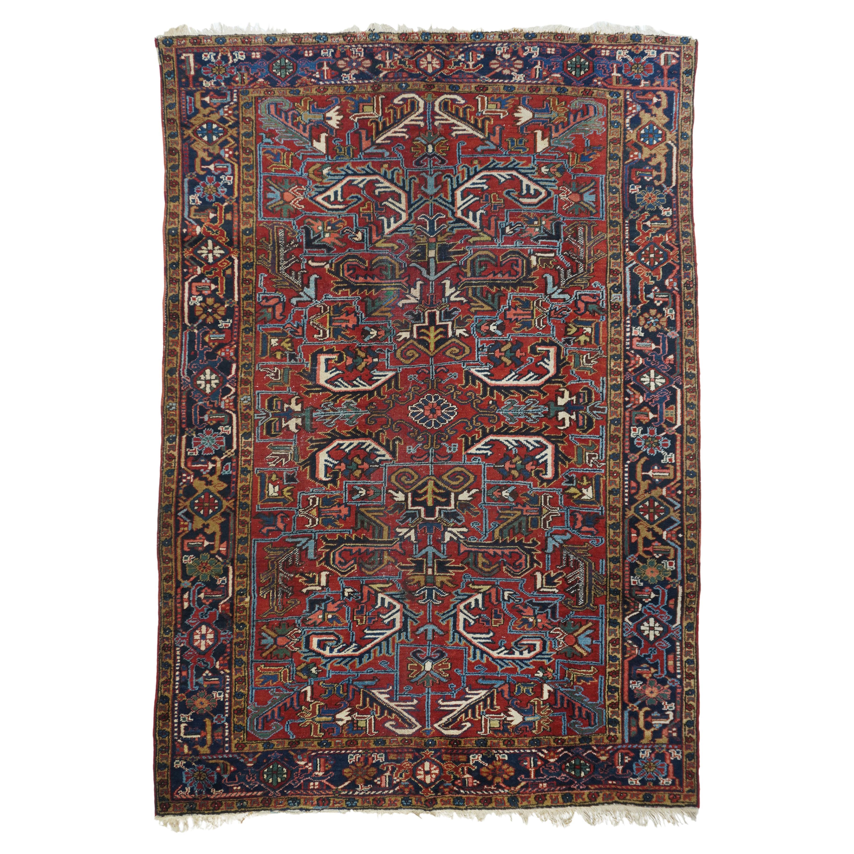 Vintage Heriz Rug 6'5'' x 9'0"