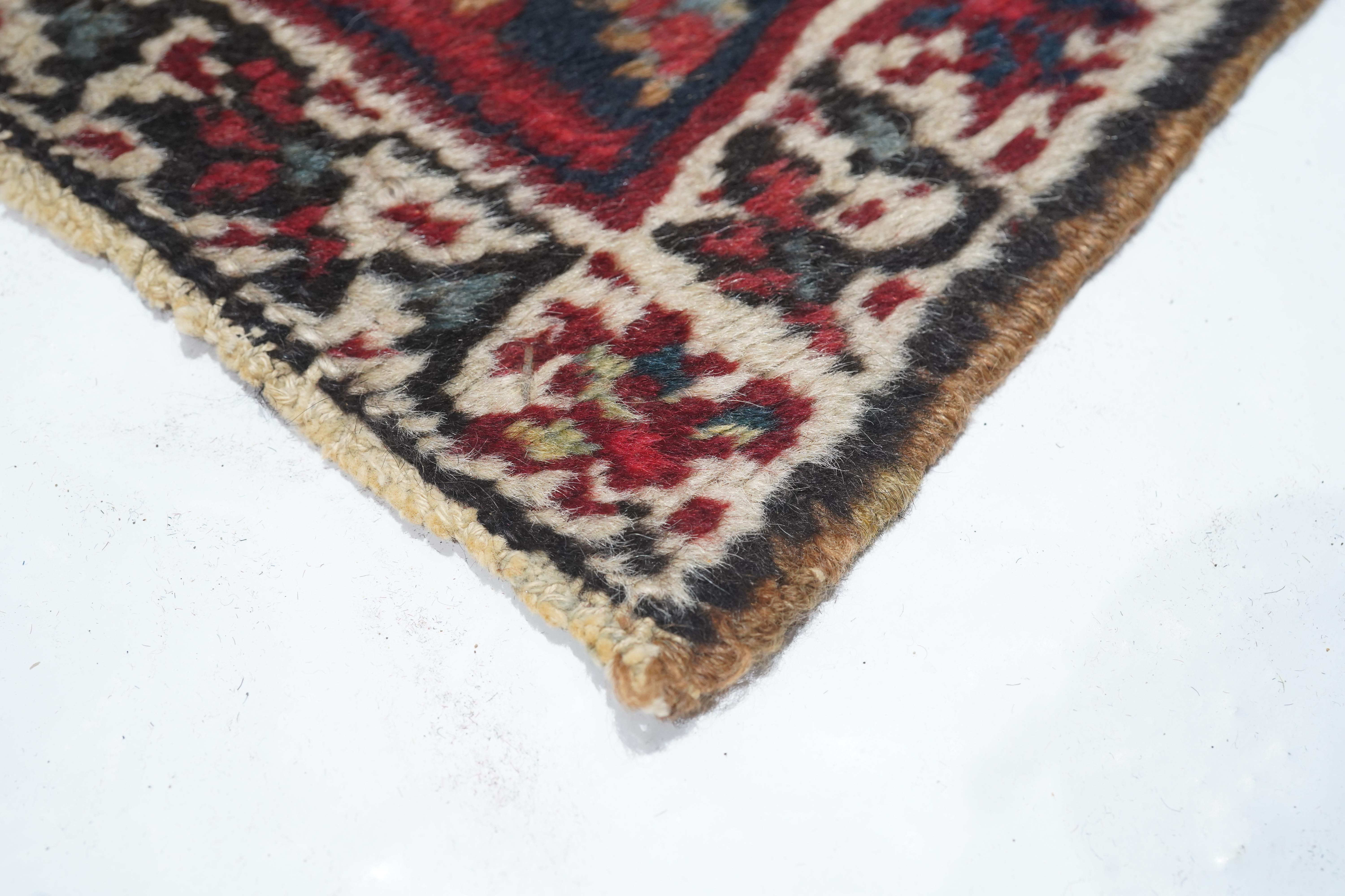 Persian Vintage Heriz Rug 6'7'' x 9'0'' For Sale