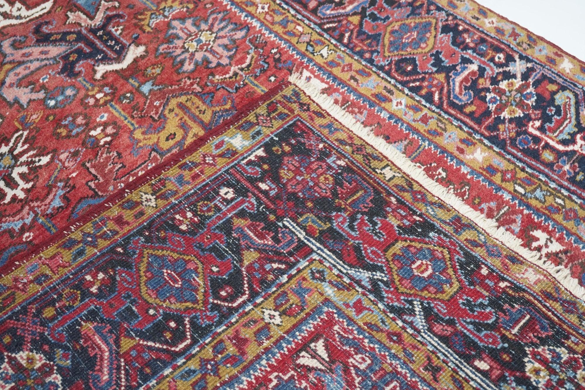 Heriz-Teppich im Vintage-Stil 7'0