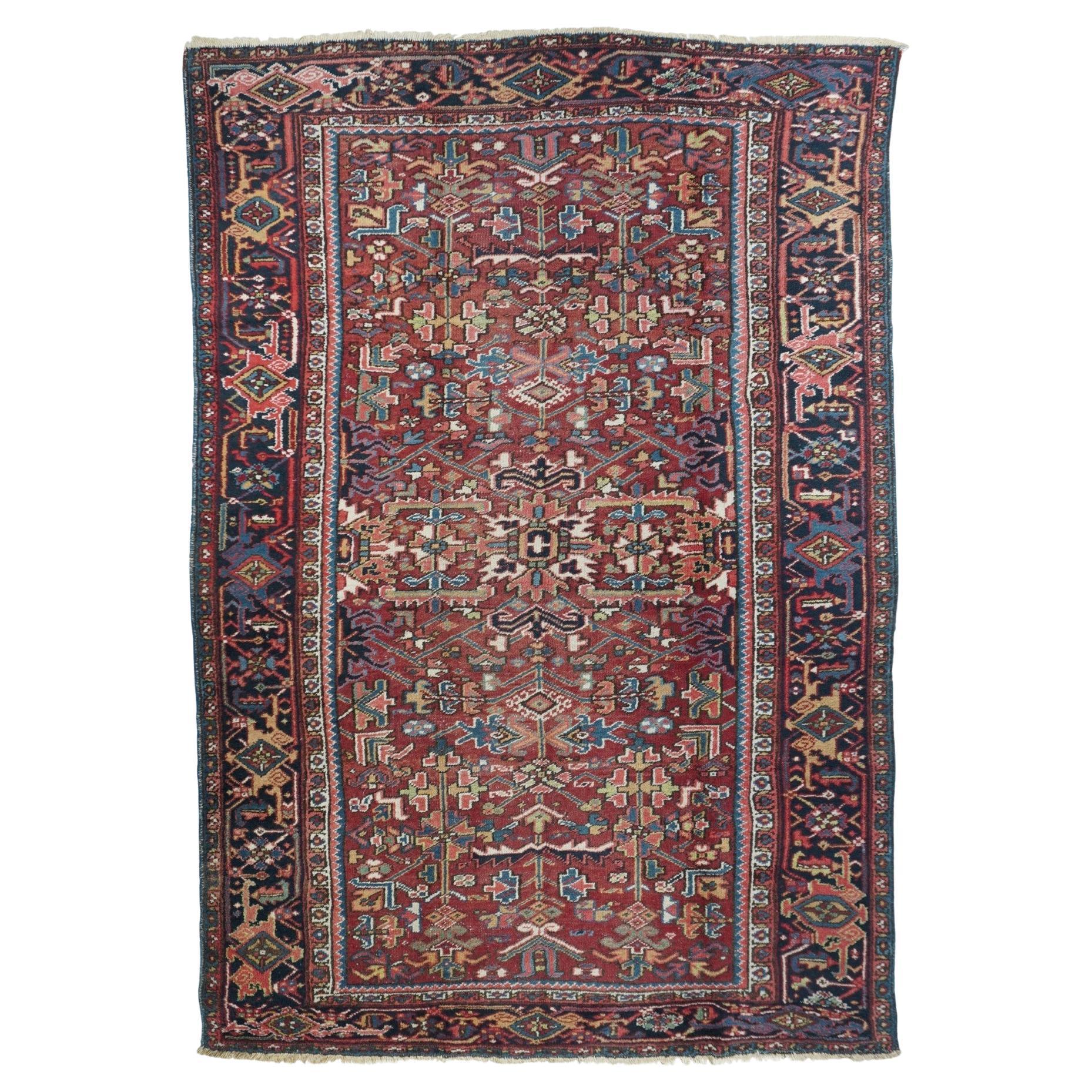 Vintage Heriz Rug 7'3'' x 10'9''