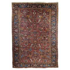 Vintage Heriz Rug 7'4'' x 10'8''