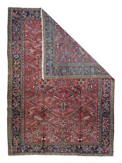 Vintage Heriz Rug 7'8'' x 10'8''