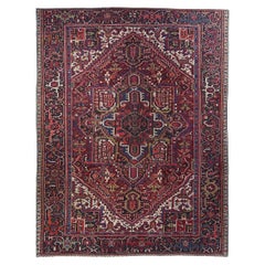 Vintage Heriz Rug 7'9'' x 10'8''