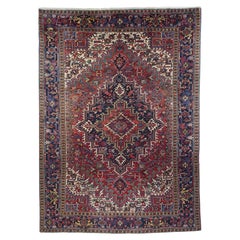 Vintage Heriz Rug 7'9'' x 11'2''