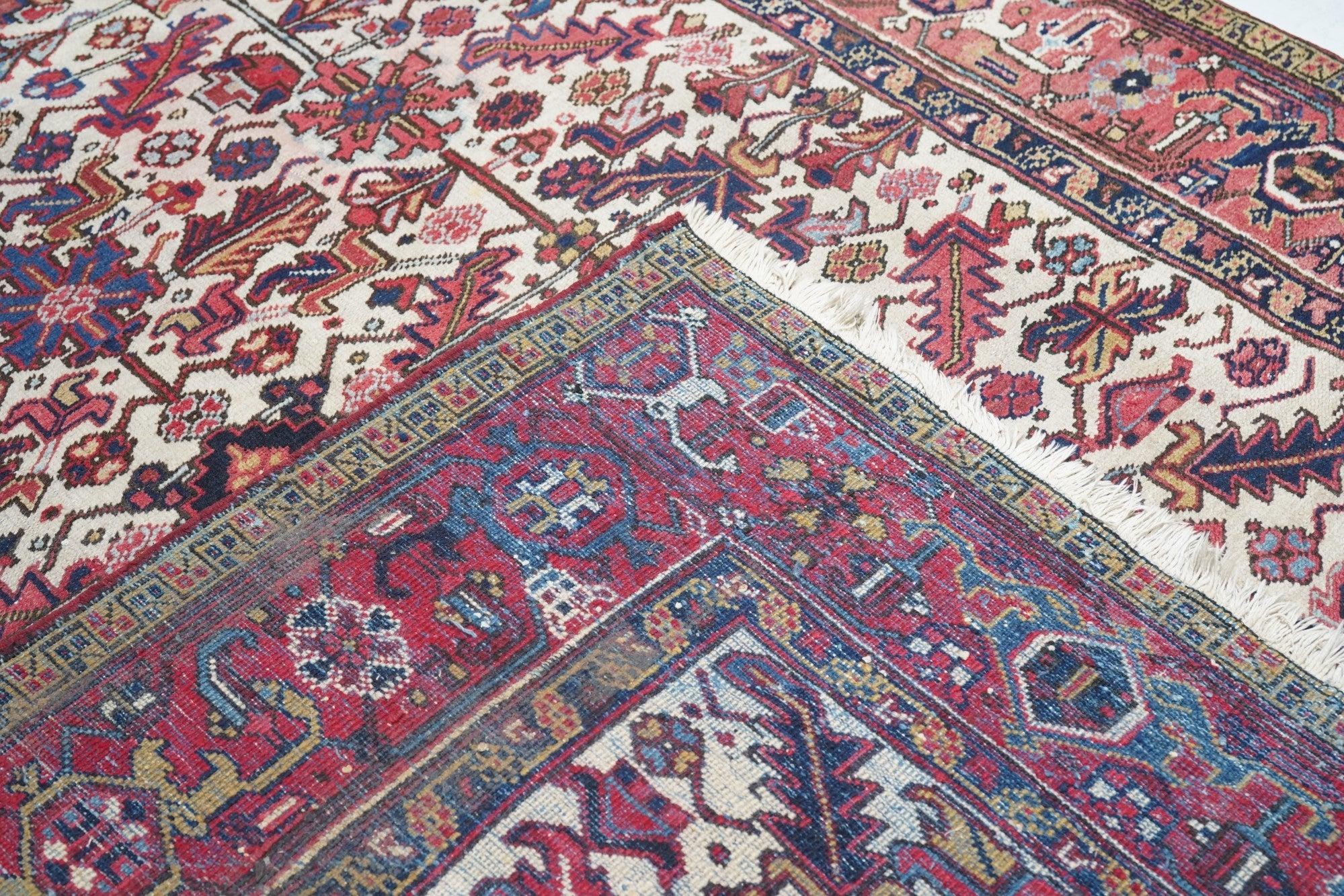 Vintage Heriz Rug 8'1'' x 11'0