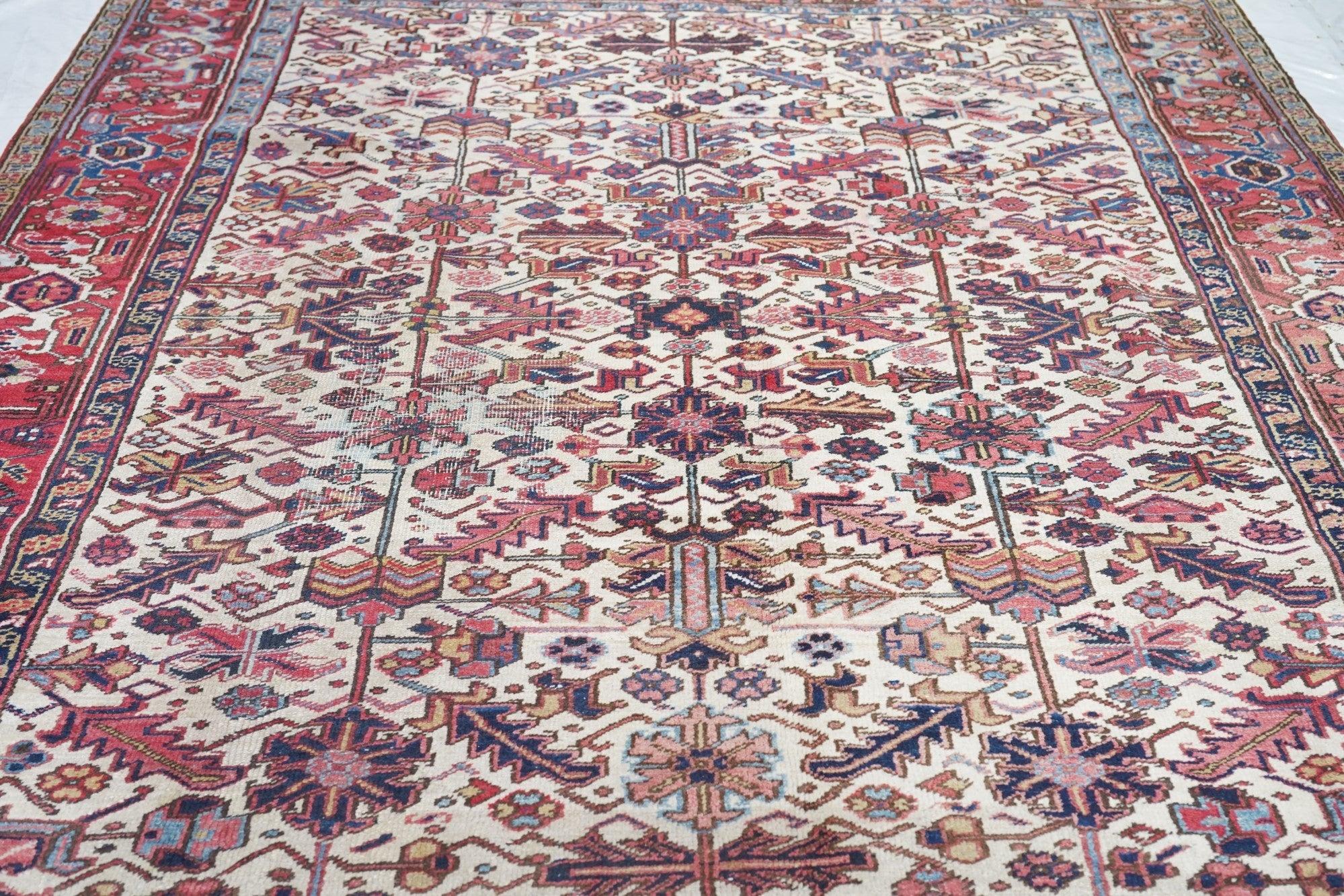 Vintage Heriz Rug 8'1'' x 11'0