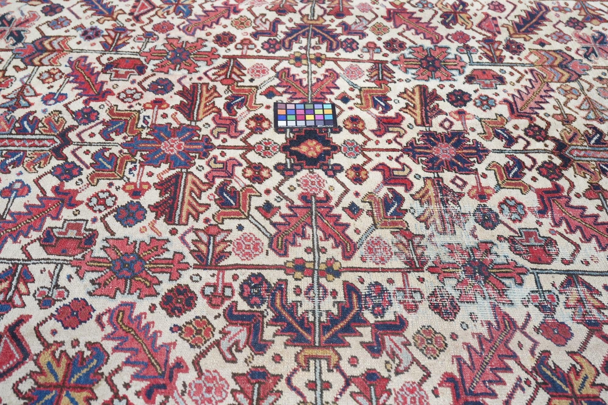 Vintage Heriz Rug 8'1'' x 11'0