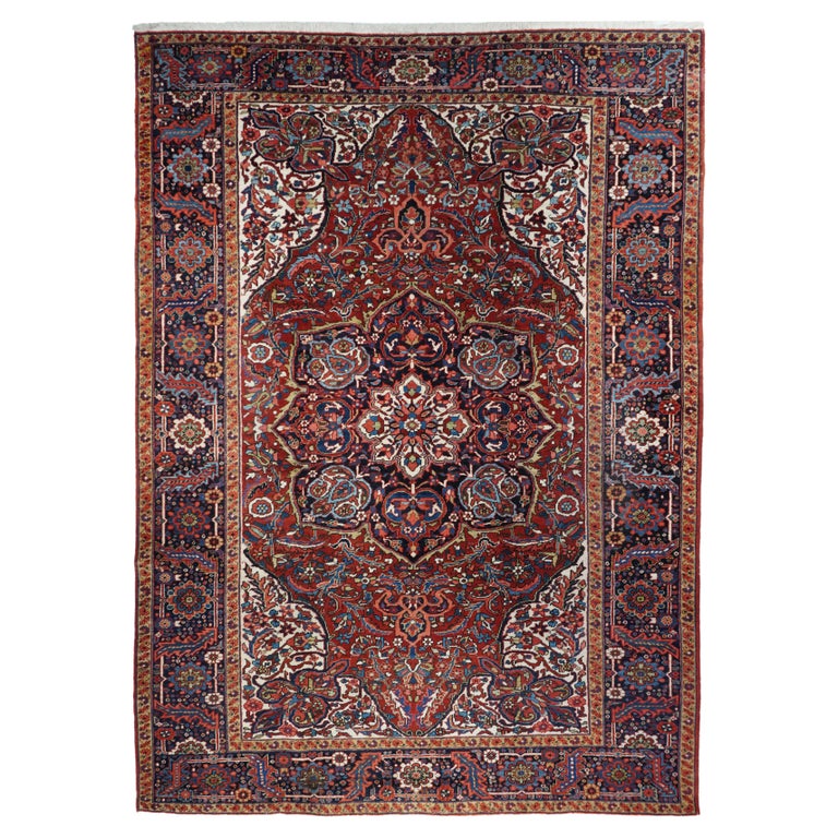 Vintage Heriz Rug For Sale at 1stDibs