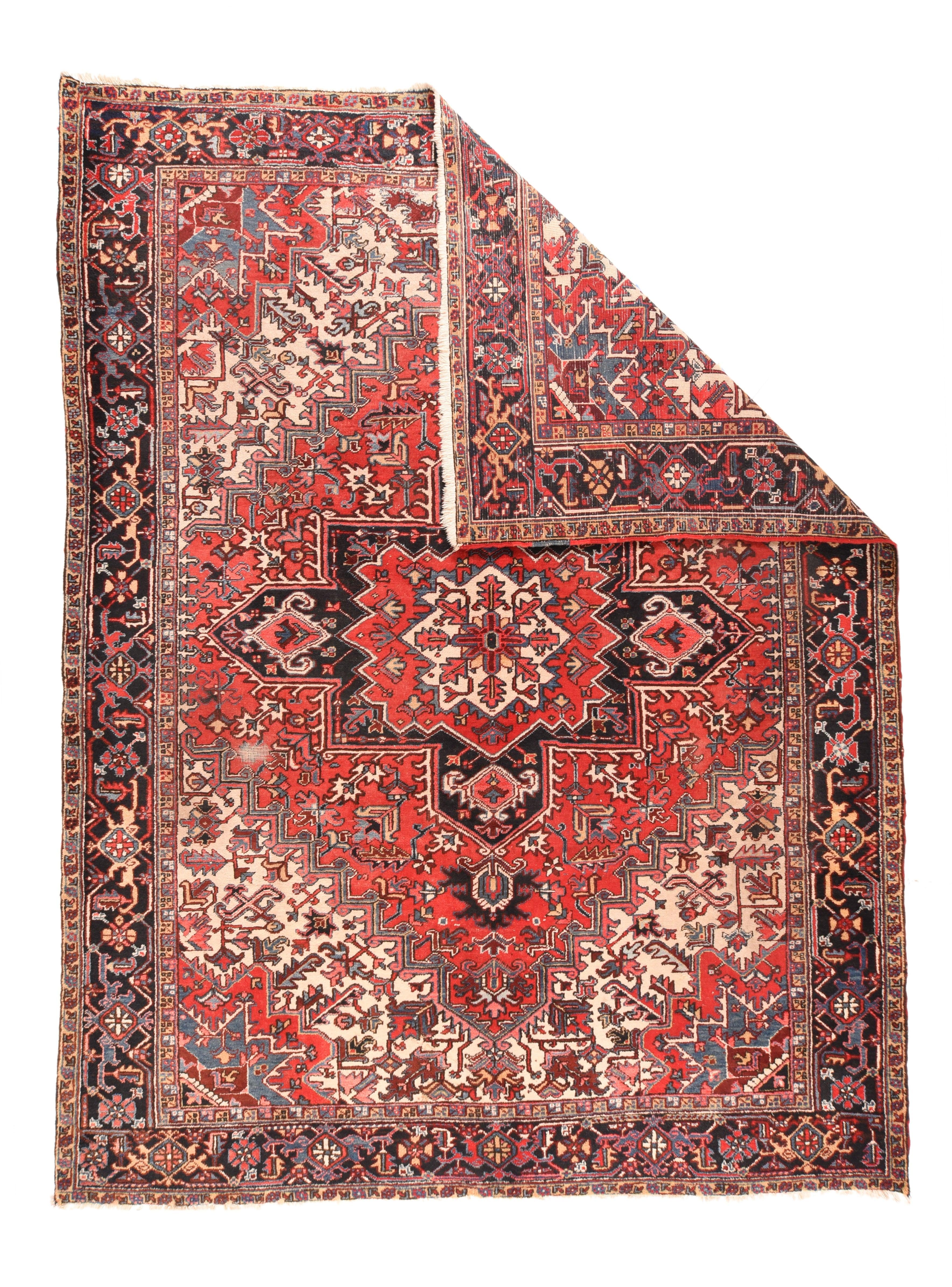 Vintage Heriz Teppich 9'0