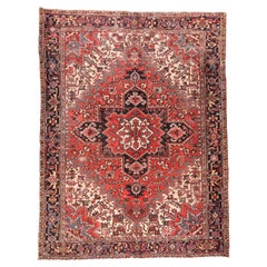 Vintage Heriz Rug 9'0" x 11'10"